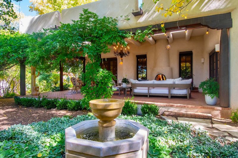 7 New Mexico Adobe Courtyards To Enjoy Timeless Shade - Decor Hint Santa Fe's Hidden Hacienda