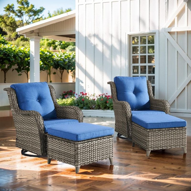 Wicker Lounge Chairs