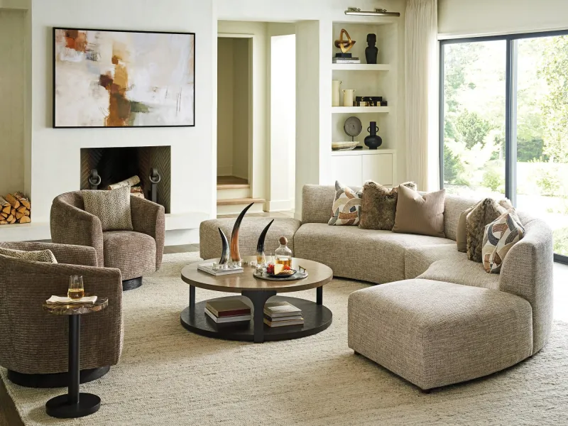 11 Living Room Trends In Illinois That May Return Sooner Than You Think - Decor Hint Curved Furniture