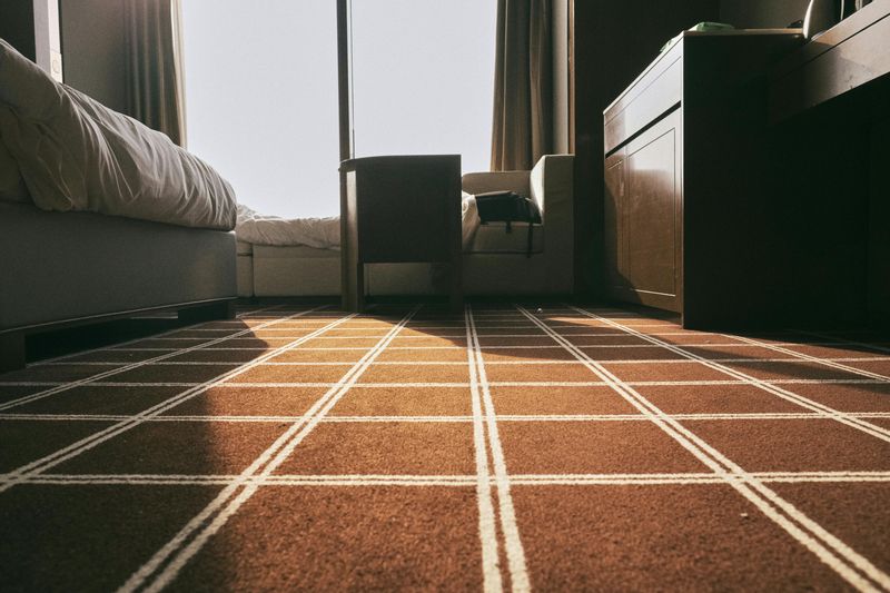 Flooring Trends That Could Be Gaining Popularity Again - Decor Hint Patterned Carpet Tiles