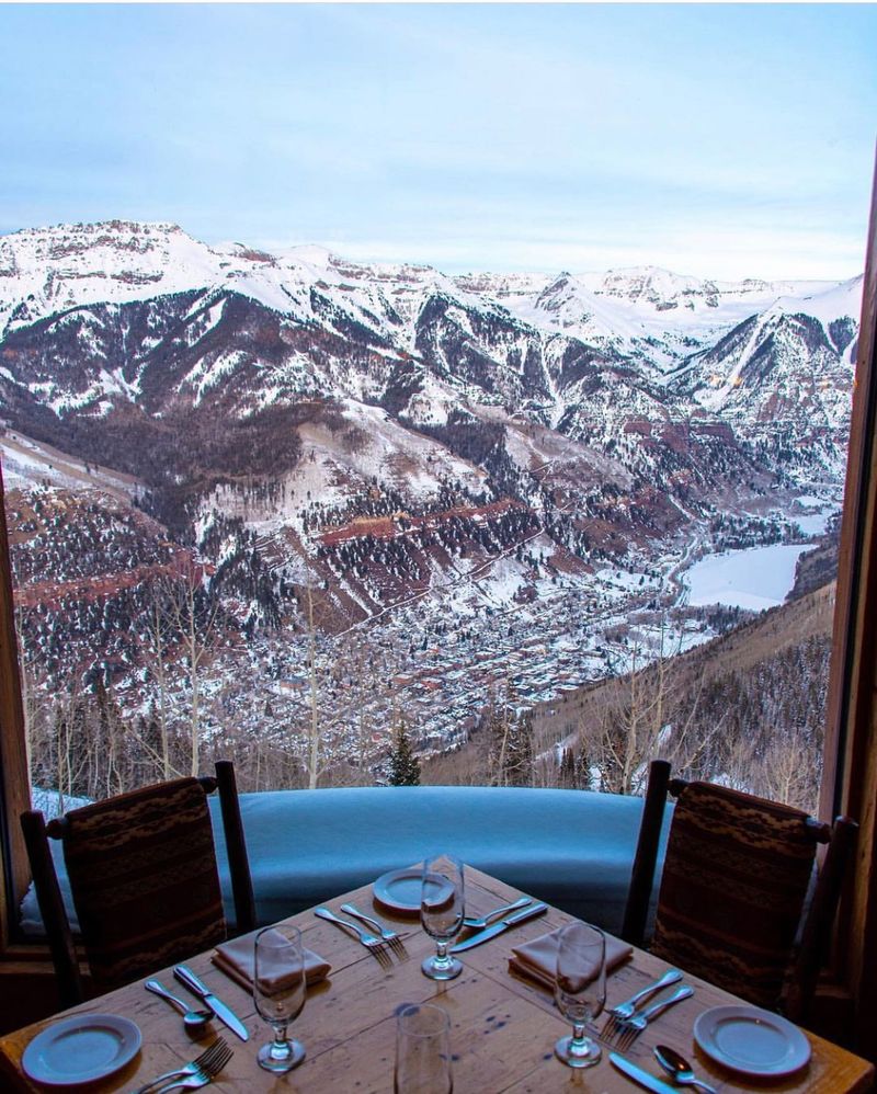 9 Colorado Ski-Town Eateries With Memorable Views - Decor Hint Allred's Restaurant – Telluride