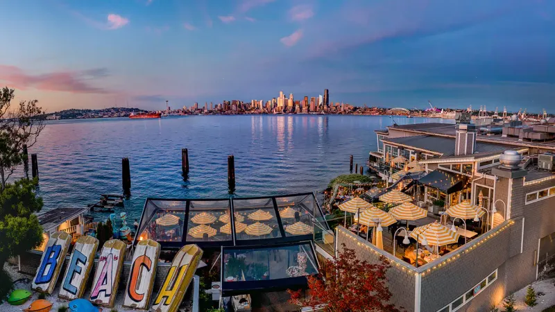 7 Stunning Waterfront Restaurants In Washington With Unforgettable Views - Decor Hint Salty's On Alki Beach – Seattle