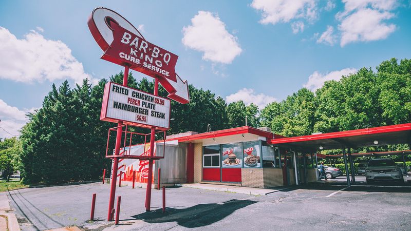 11 North Carolina Drive-Ins Serving Up Timeless Carhop Favorites - Decor Hint Bar-B-Q King