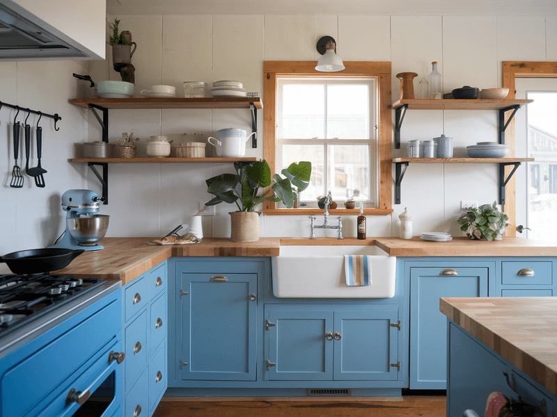 8 Iowa Kitchens Filled With Authentic Farmhouse Character - Decor Hint Grandmother's Heartland Kitchen