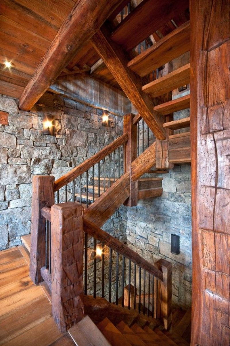 Rustic Stair Railings