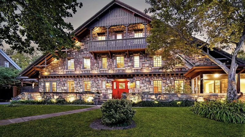 10 Michigan Front Porches That Could Be Featured In Southern Living - Decor Hint The Stone Chalet's Alpine-Inspired Veranda