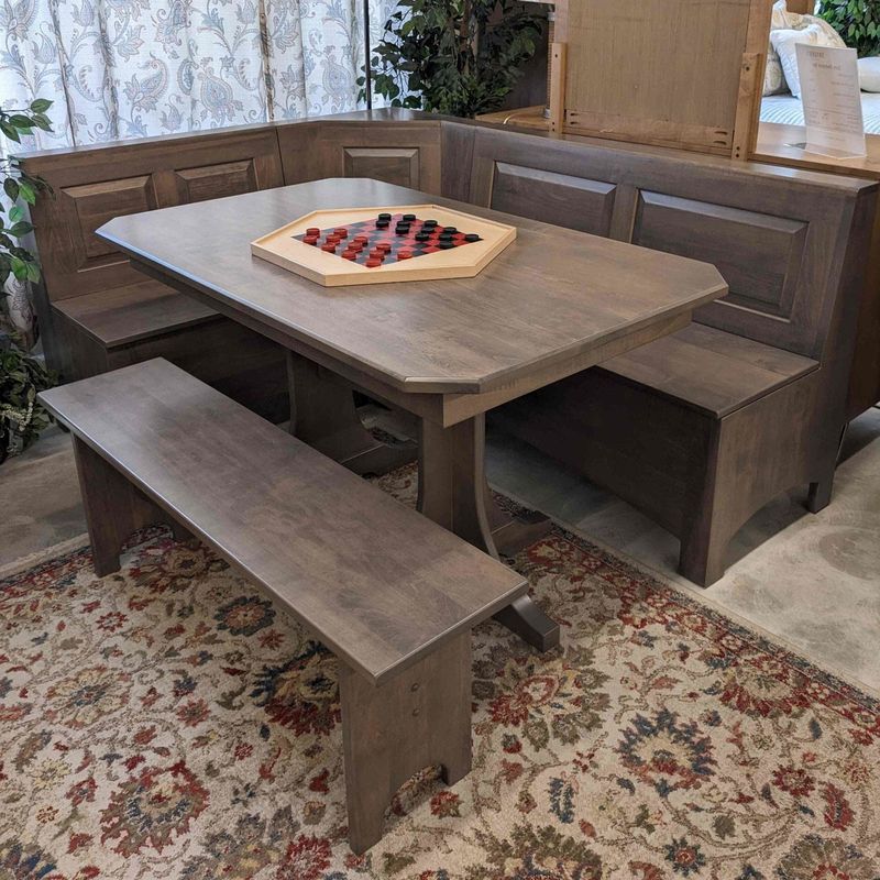 Wooden Breakfast Nooks