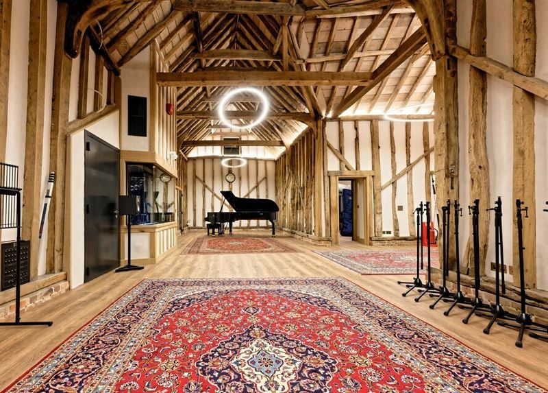 16 Nebraska Farm Sheds Turned Charming Studios - Decor Hint Barn-Style Shed Adapted Into Music Studio