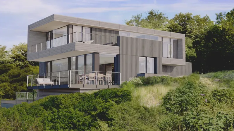 10 Massachusetts Coastal Homes That Could Feel Breezy Inside - Decor Hint Coastal Contemporary Home
