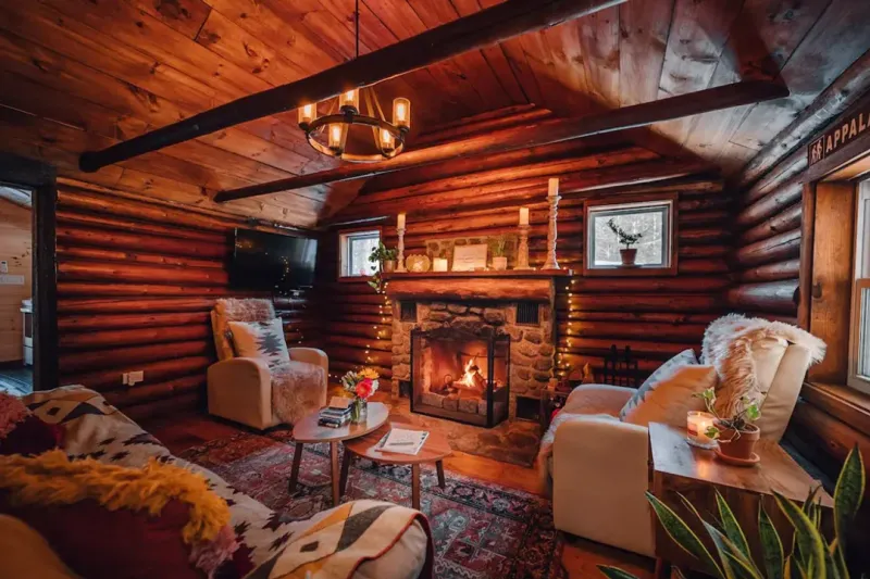 13 Key Features Defining Michigan Lakefront Cottages - Decor Hint Stone Fireplaces as Gathering Spots