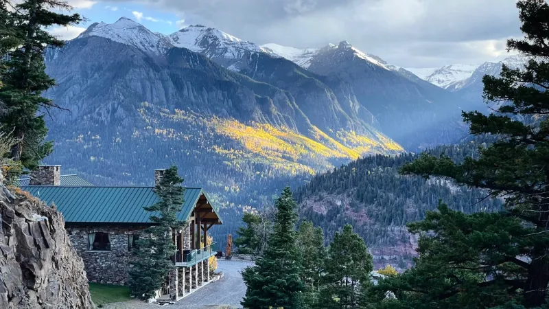 9 Picture-Perfect Colorado Mountain Cottages With Storybook Appeal - Decor Hint Riverside Stone Cottage in Ouray