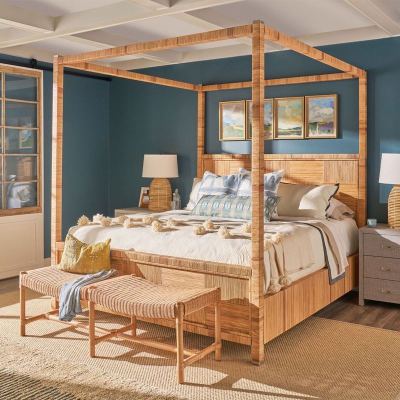 7 Florida Coastal Bedrooms That Locals Swear By For Breezy Style - Decor Hint Rattan Paradise Havens