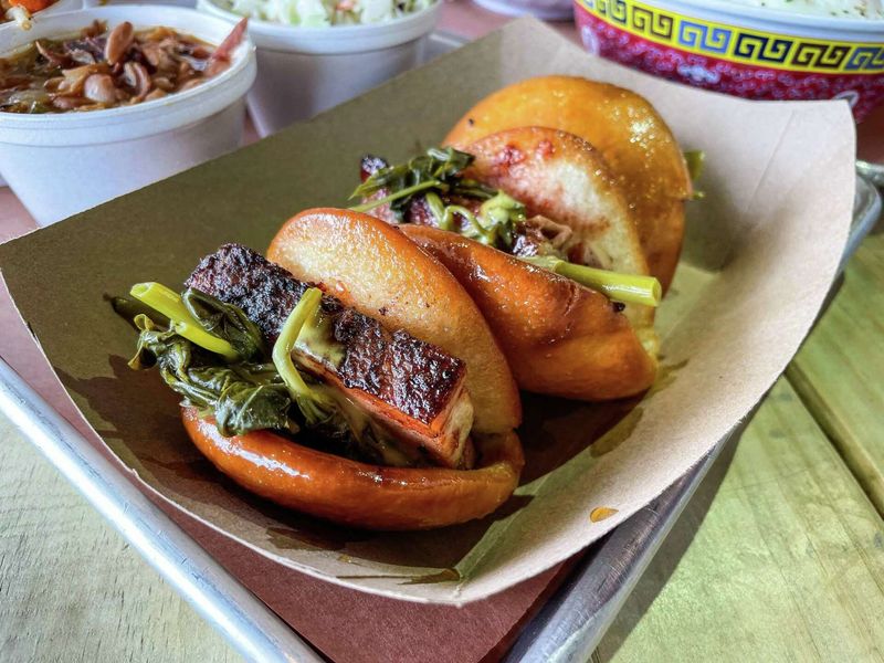 8 Barbecue Sandwiches To Try In Texas - Decor Hint The Belly Bao At Blood Bros. BBQ