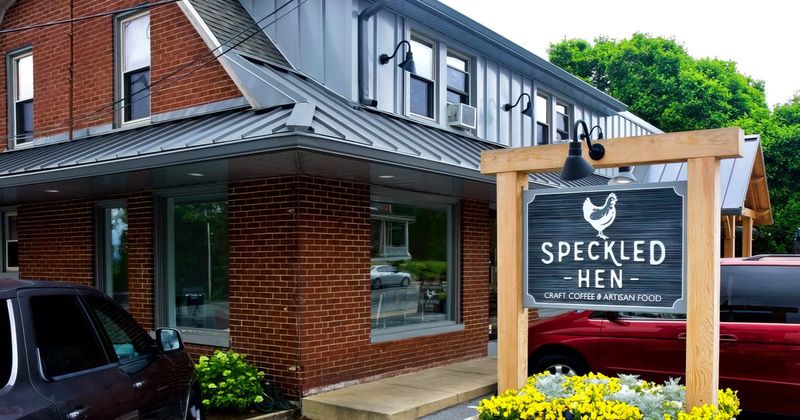 14 Small-Town Restaurants Full Of Charm In Pennsylvania - Decor Hint Speckled Hen Coffee & Kitchen, Strasburg