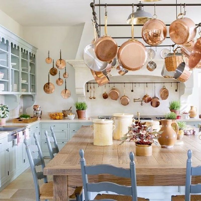 Ceiling-Mounted Storage Baskets