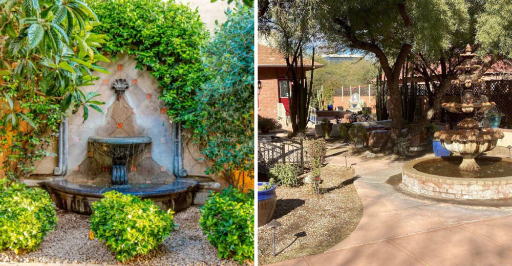 10 Arizona Courtyard Fountains That Cool Down The Desert - Decor Hint