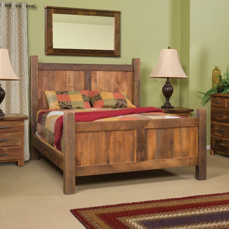 Reclaimed Barn Door Headboards