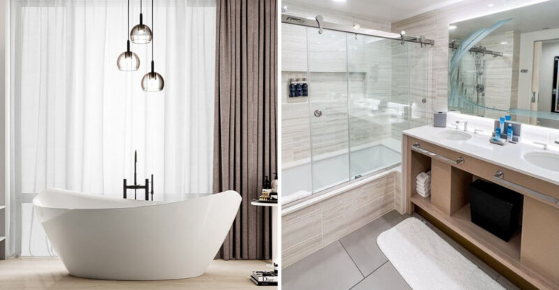 10 Florida Guest Bathrooms That Handle Heat And Humidity