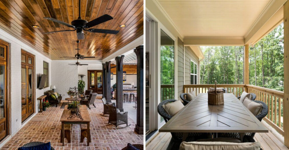 10 Georgia Porch Ceilings That Arent Haint Blue Yet - Decor Hint