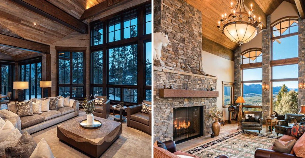 10 Interiors That Could Pair Colorado Mountain Scenery With Cozy Living Rooms - Decor Hint