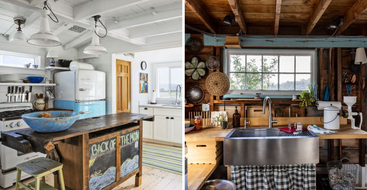 10 Maine Cottage Kitchens That Smell Like Summer - Decor Hint