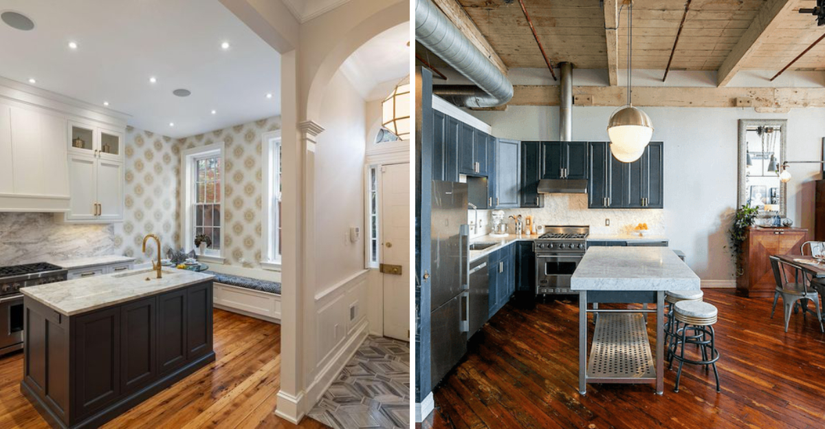 10 Philadelphia Kitchens With Warm Wooden Floors And Hidden Radiant Heating - Decor Hint 10 Philadelphia Kitchens With Warm Wooden Floors And Hidden Radiant Heating - Decor Hint