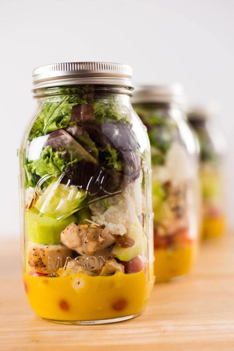 Mason Jar Salads