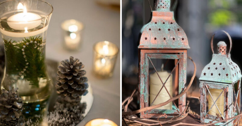 10 Rustic Lantern And Candle Inspirations For Mountain Cabins In Colorado
