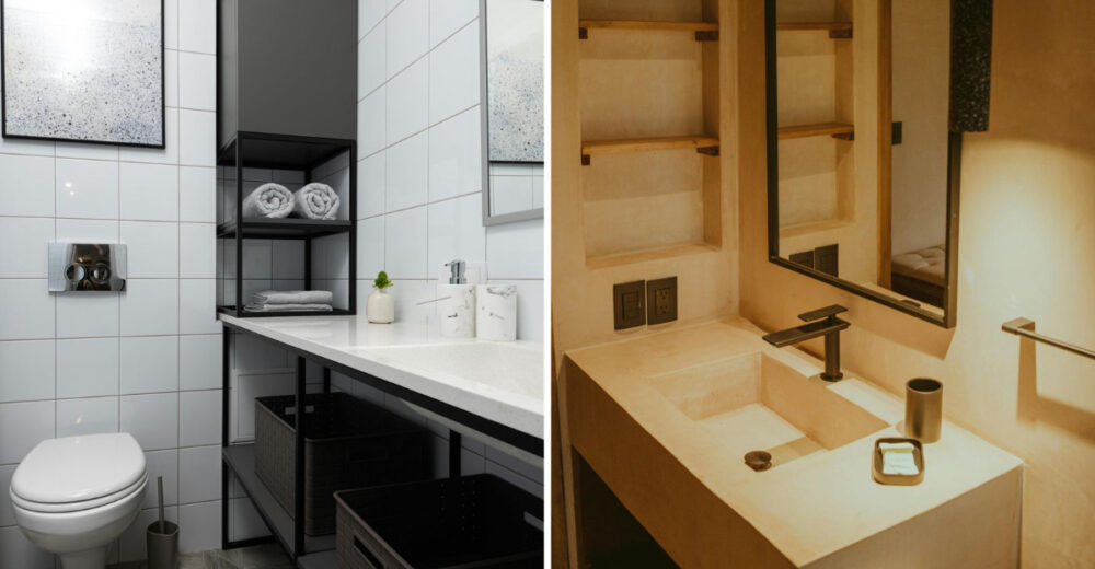 10 Small Bathroom Designs That Might Create A Roomier Feeling - Decor Hint