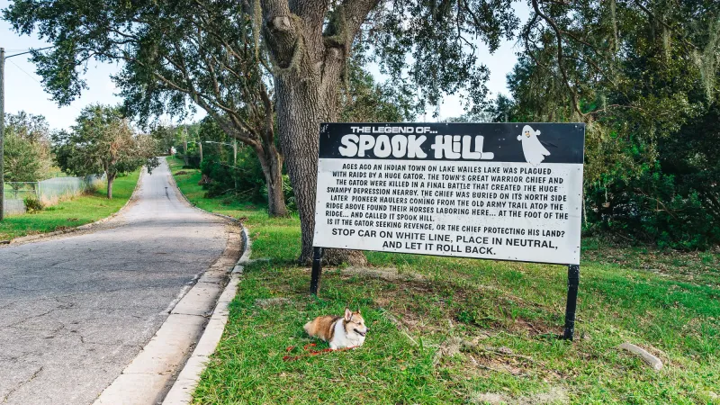 Spook Hill's Gravity-Defying Mystery