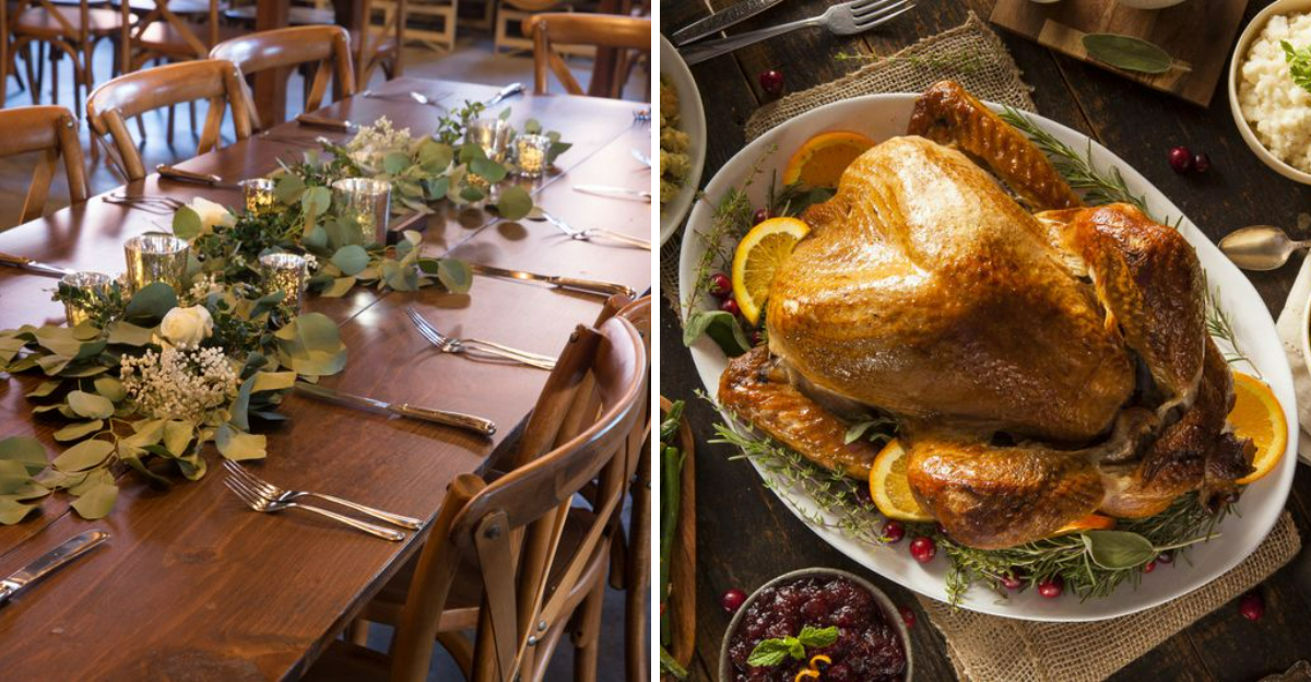 10 Thanksgiving Dining Tablescapes In Maryland Homes - Decor Hint