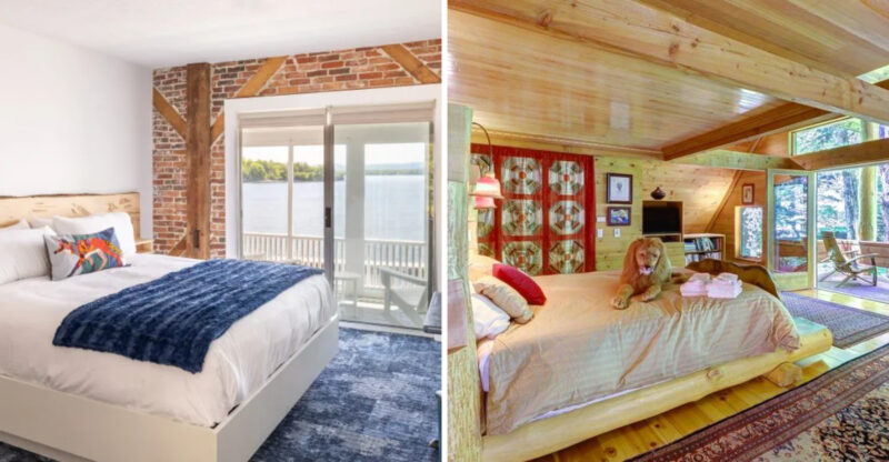 10 Vermont Bedrooms That May Capture Rustic Cabin Comfort