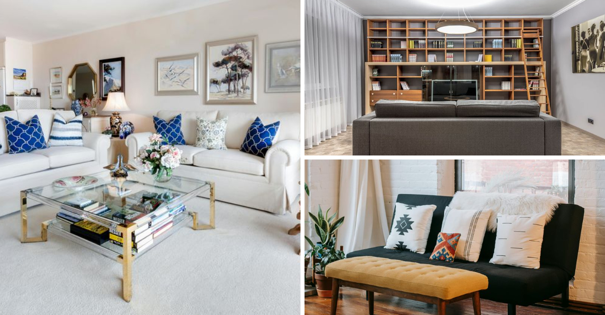 10 Visual Tips That Help Small Living Rooms Appear More Spacious - Decor Hint 10 Visual Tips That Help Small Living Rooms Appear More Spacious