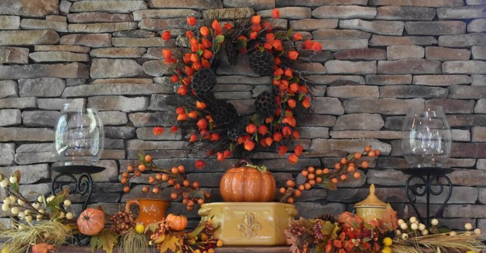 10 Ways To Style A Halloween Mantel That Pops In Pennsylvania Farmhouses - Decor Hint