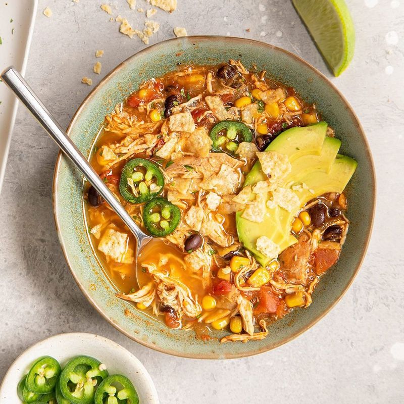 River Catch Trout and Corn Chili