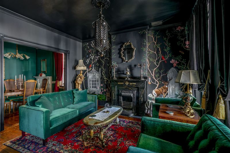 Antique Sofas With Reupholstered Fabrics