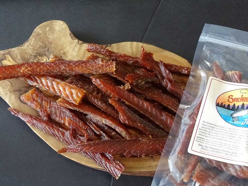 Smoked Salmon Jerky