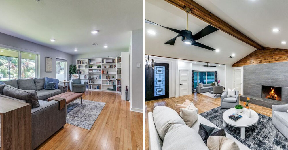 12 Dallas Ranch Homes With Honey Toned Wood That Glows In Autumn Light - Decor Hint