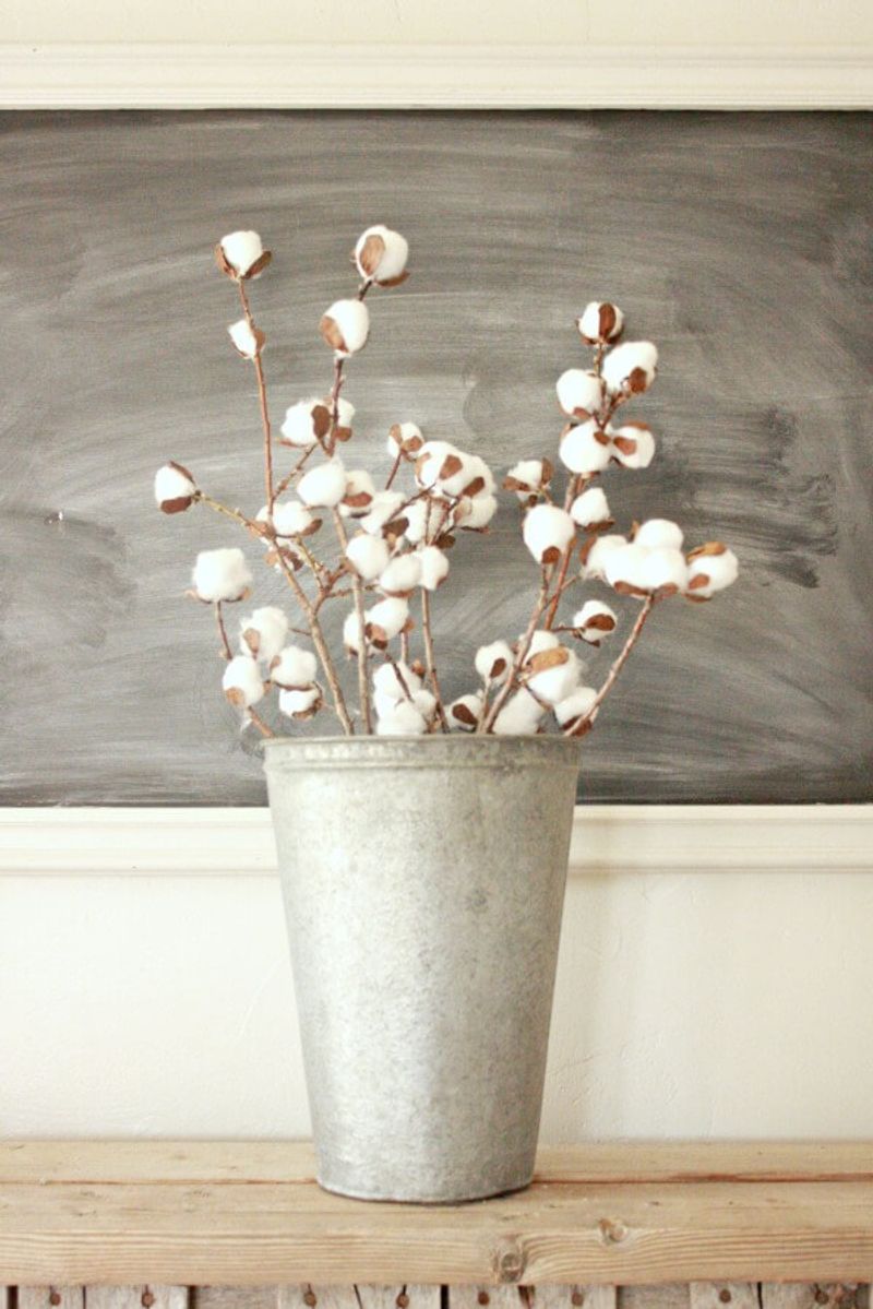 Cotton Stem Arrangements