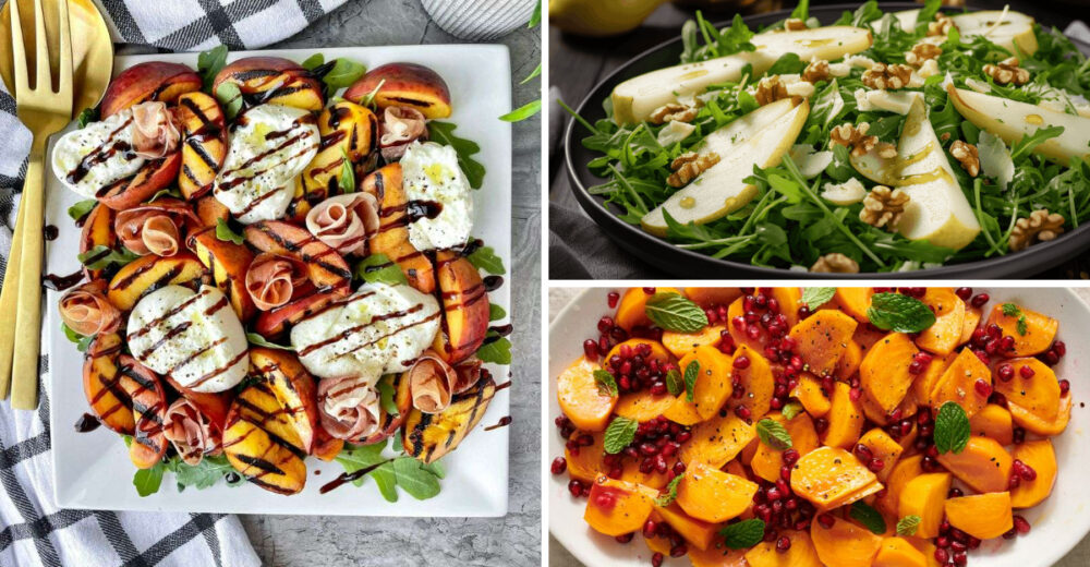 12 Harvest Salads Shining On California Tables - Decor Hint