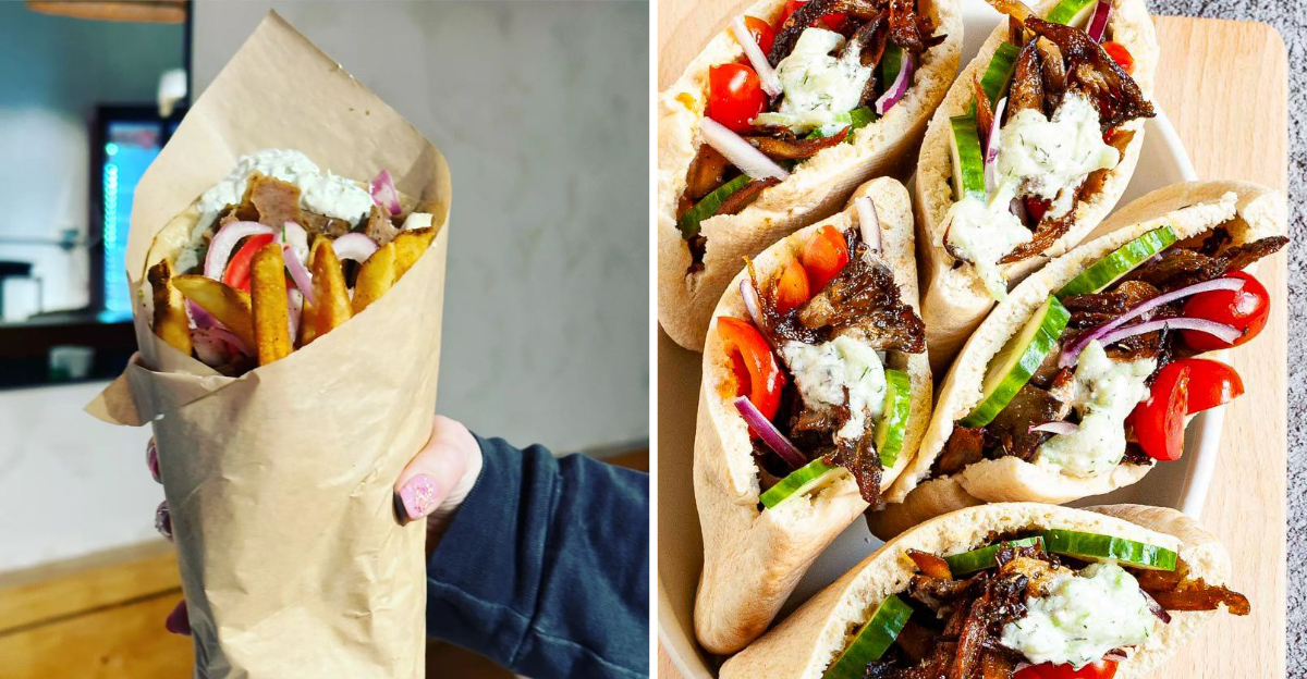12 Ohio Restaurants That Have Perfected The Art Of The Gyro - Decor Hint