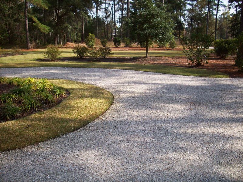 Crushed Oyster Shell Pathways