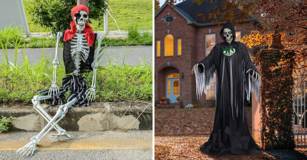 14 Halloween Yard Decorations That Hold Up In Texas - Decor Hint