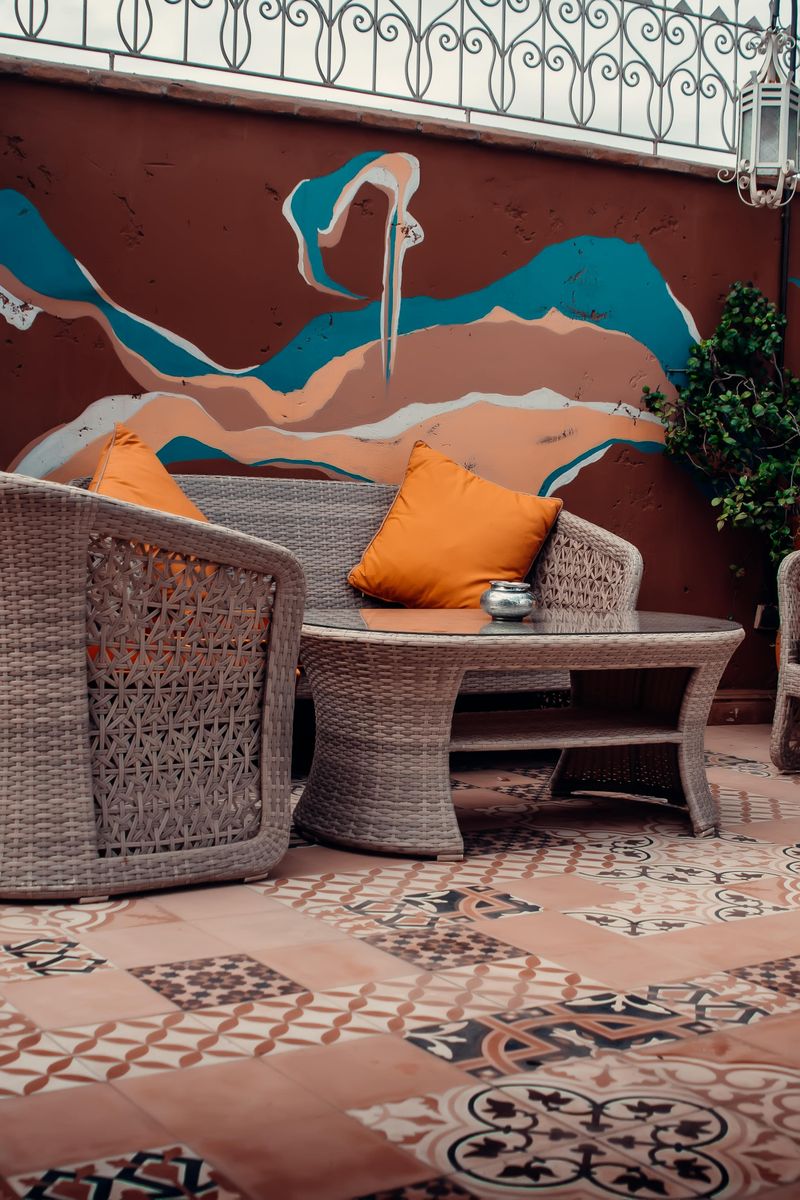 Terracotta Tiled Patios