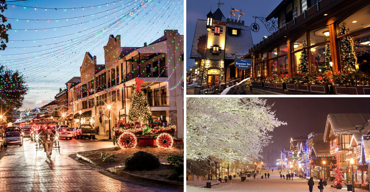 15 Most Charming Small Town Main Streets In The USA To Visit This Christmas - Decor Hint