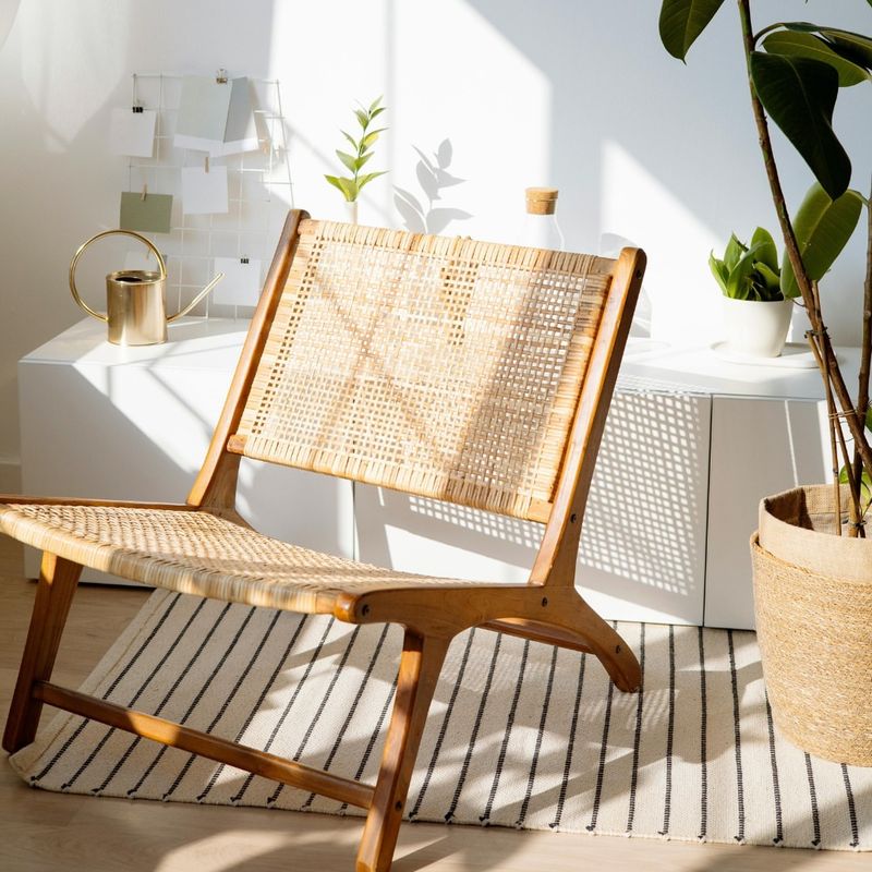 Rattan And Wicker Lounge Chairs
