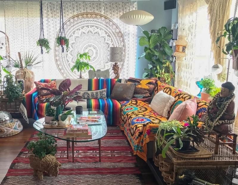 Bohemian Tapestries And Textiles
