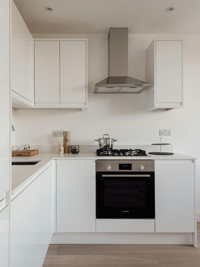 Minimalist White Kitchens