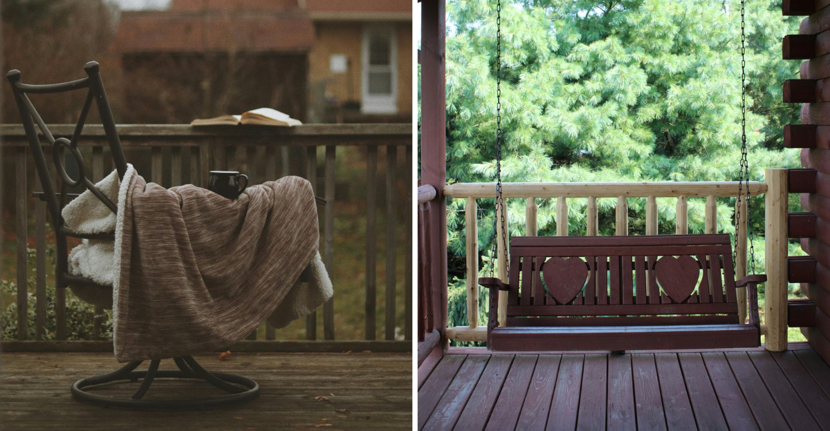 5 Porch Rocking Chair Setups That Capture Fall Afternoons - Decor Hint 5 Porch Rocking Chair Setups That Capture Fall Afternoons - Decor Hint