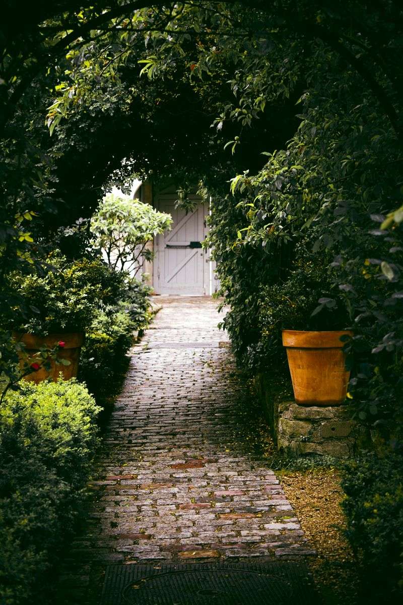Curved Pathways Extend the Journey